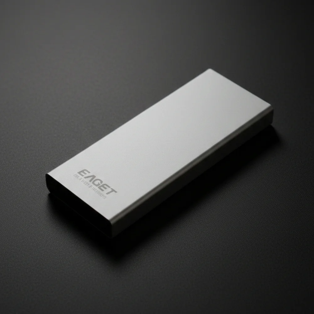 Silver Memory Card Reader